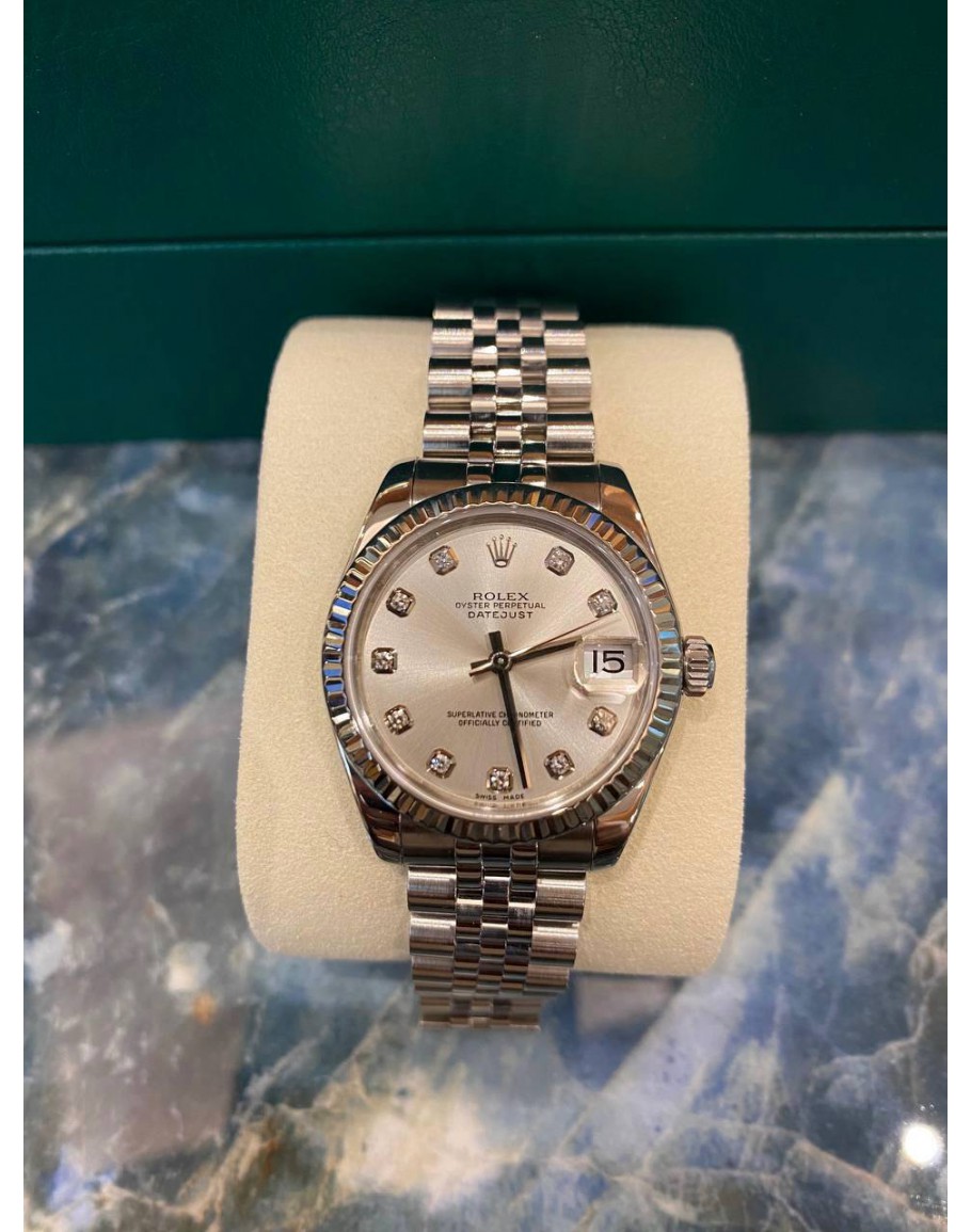 Rolex oyster perpetual datejust ladies diamond 31mm on sale price